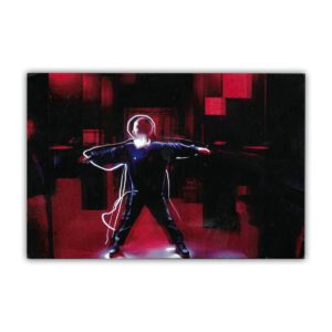 'Boy in Darkroom' Postcard